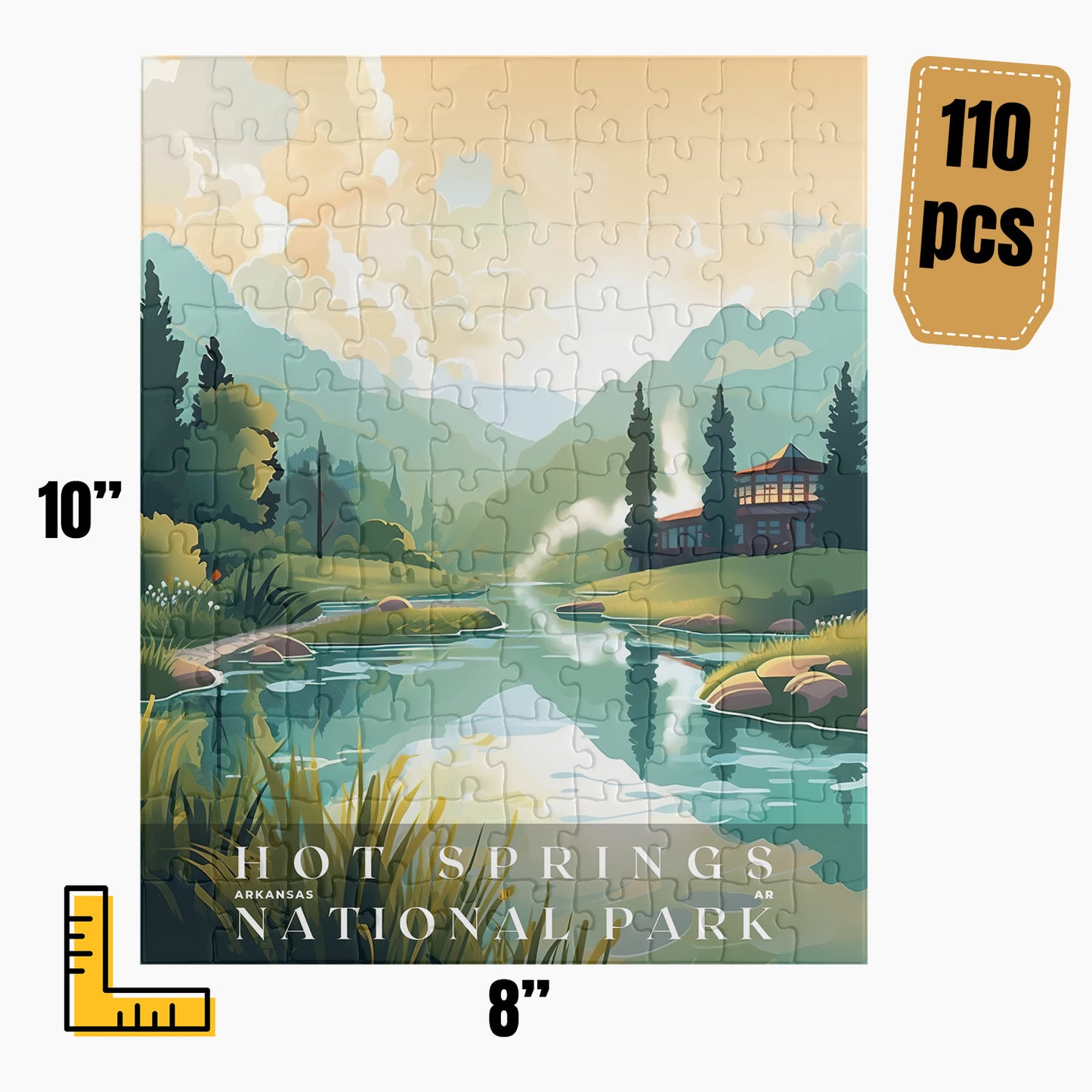 Hot Springs National Park Puzzle | US Travel | S01