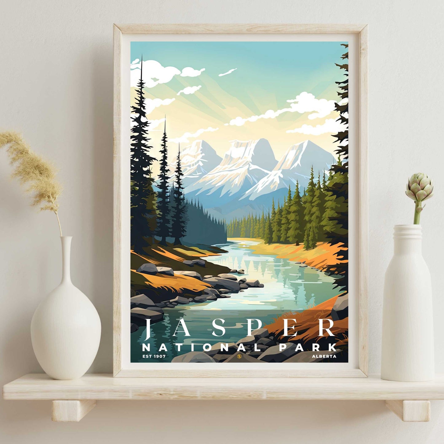 Jasper National Park Poster | S03