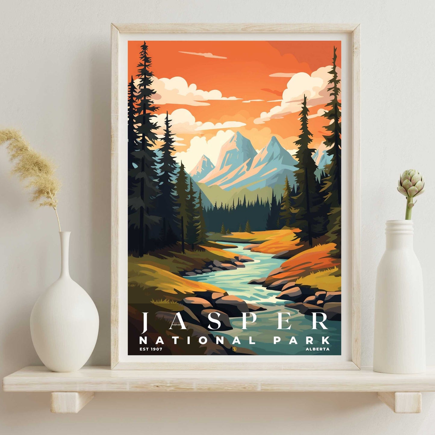 Jasper National Park Poster | S05