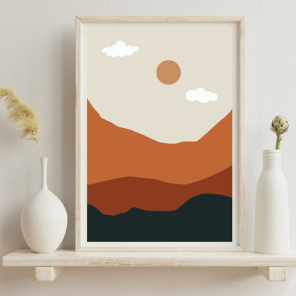 Boho Landscape Poster #17 | S01