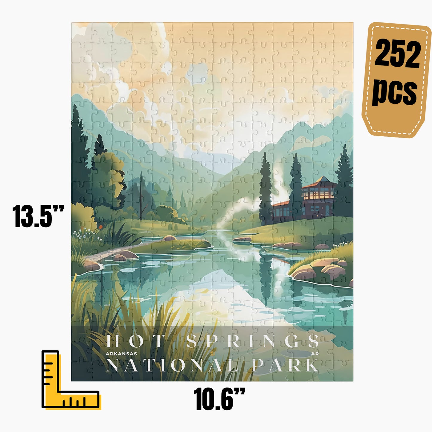 Hot Springs National Park Puzzle | US Travel | S01