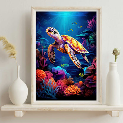 Sea turtle Poster | S01