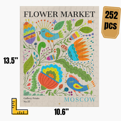 Moscow Flower Market Puzzle | S02