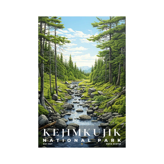 Kejimkujik National Park Poster | S02