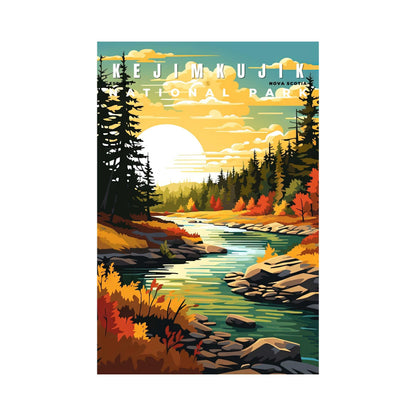 Kejimkujik National Park Poster | S01