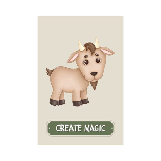 Create Magic Goat Poster | S01