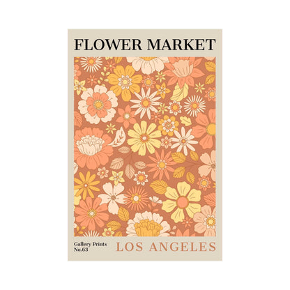 Los Angeles Flower Market Poster | S02