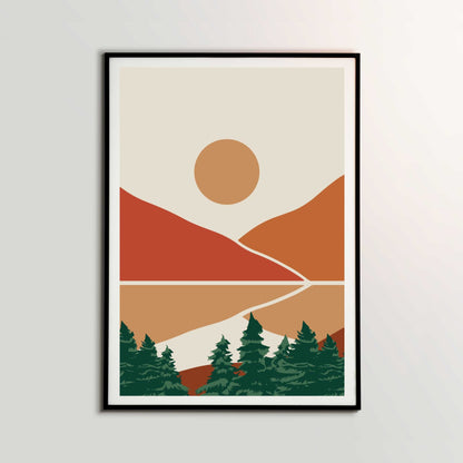 Boho Landscape Poster #18 | S01