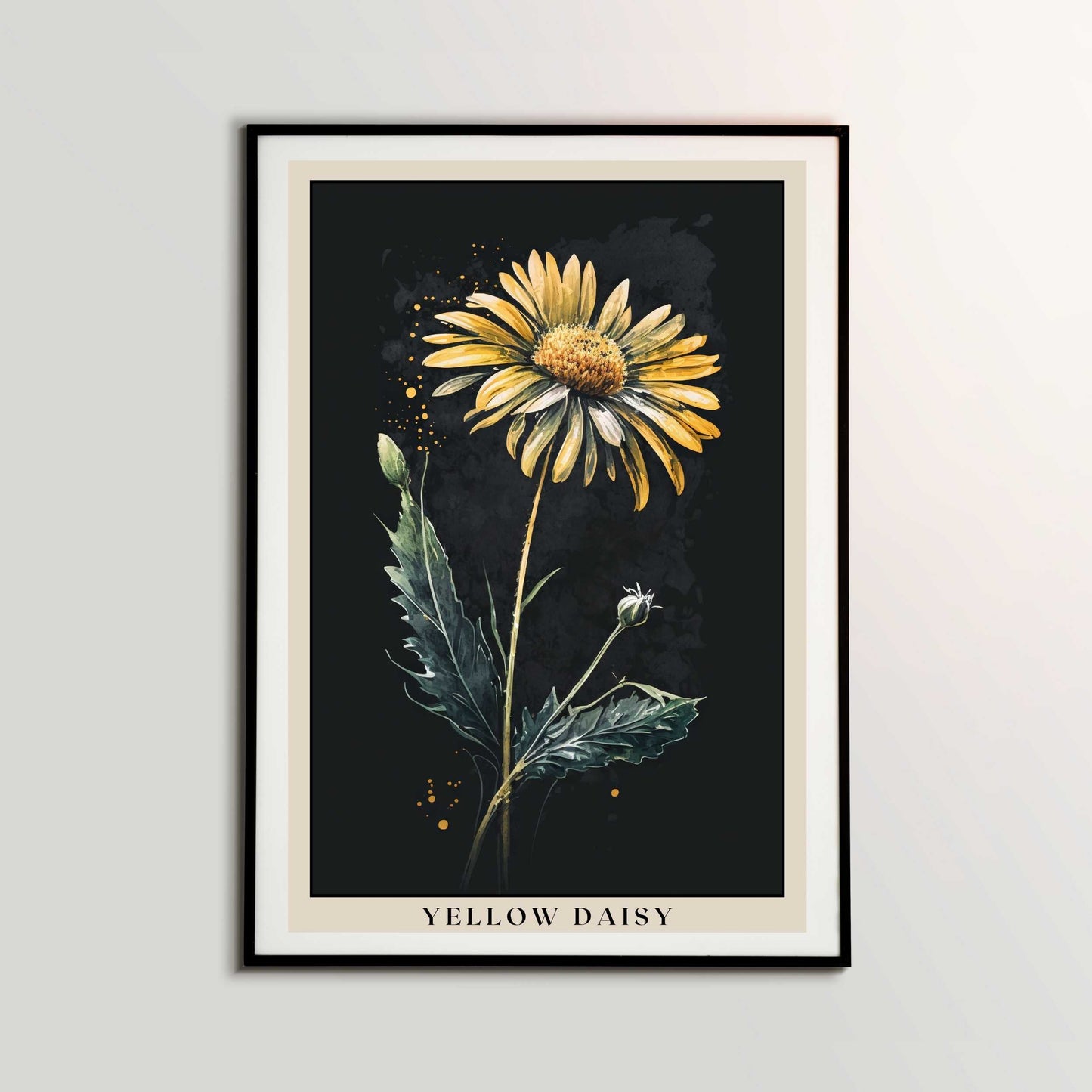 Yellow Daisy Poster | S01