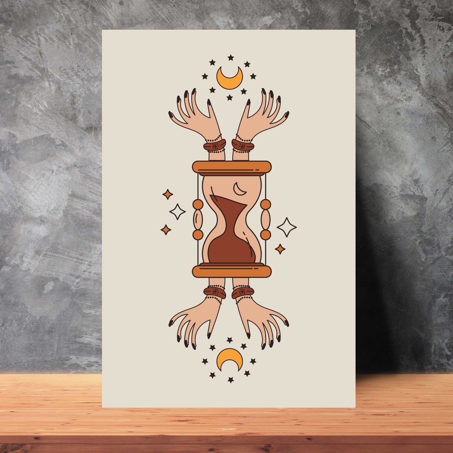 Boho Abstract Poster #18 | S01