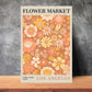 Los Angeles Flower Market Poster | S02
