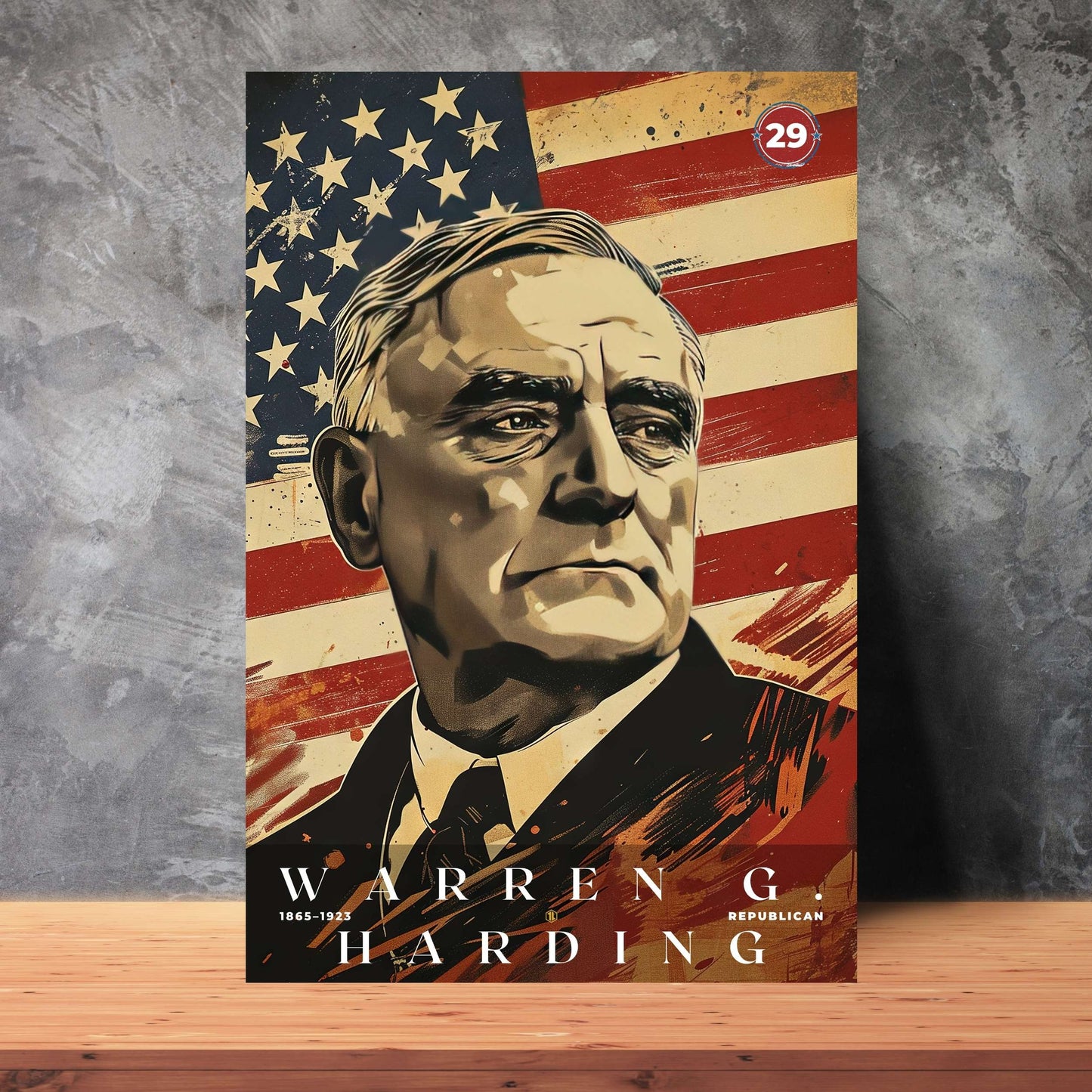 Warren G Harding Poster | S05