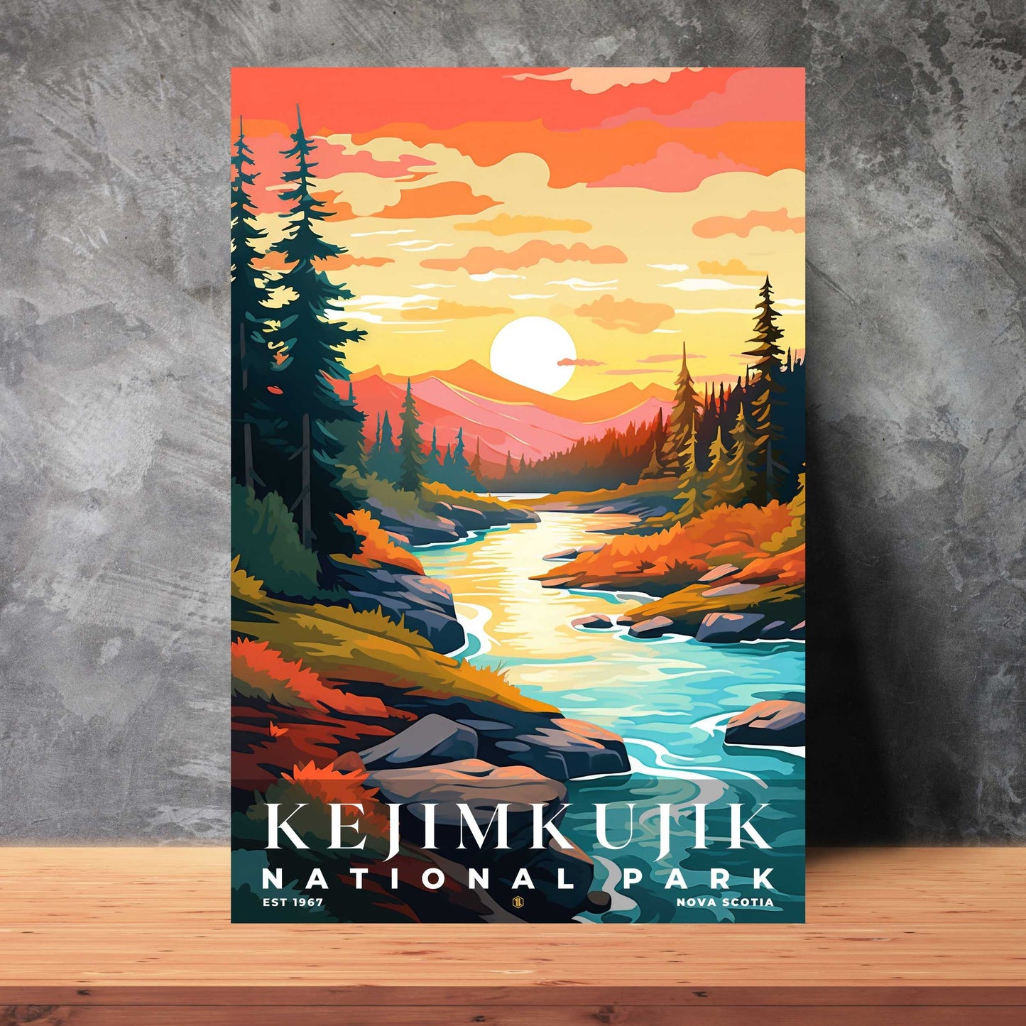 Kejimkujik National Park Poster | S05