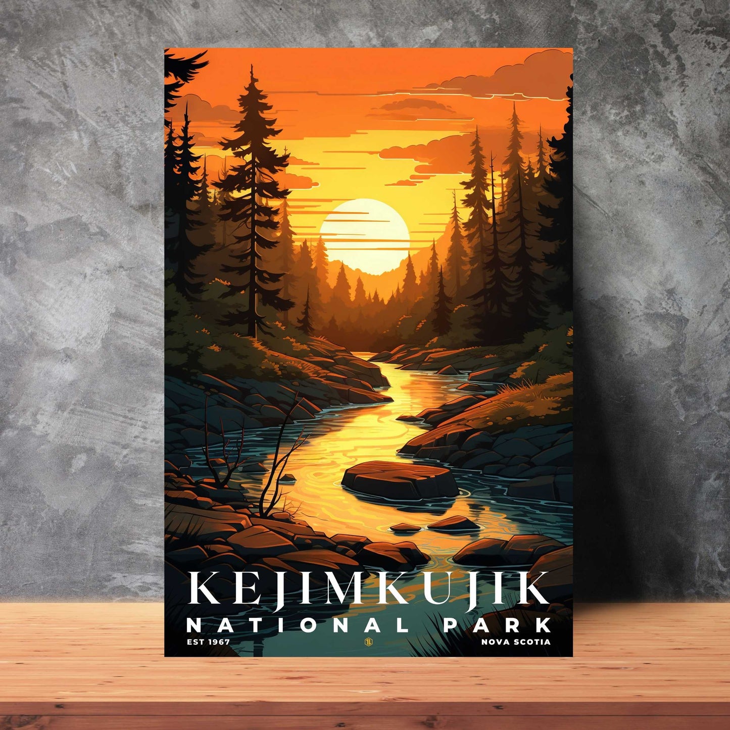 Kejimkujik National Park Poster | S07