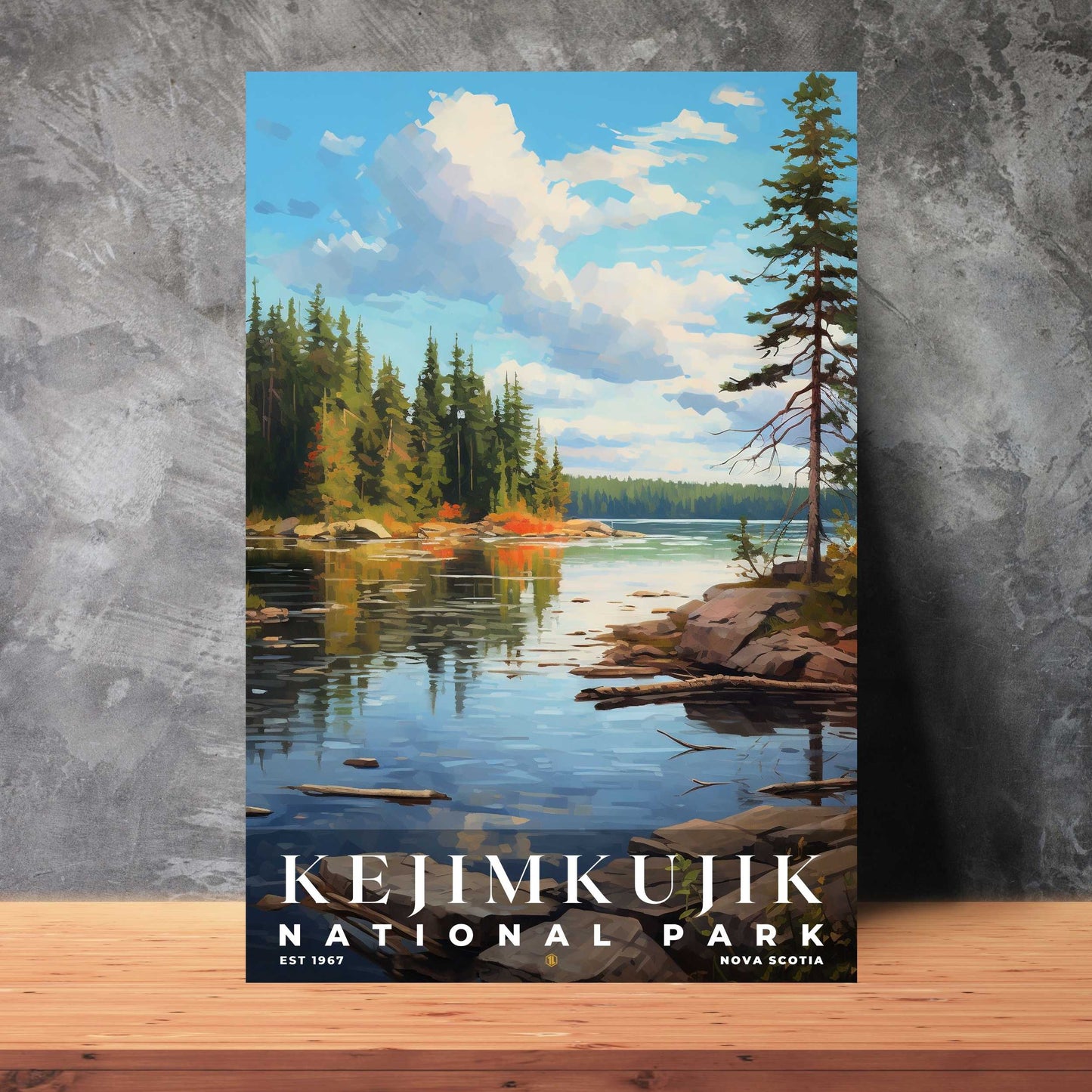 Kejimkujik National Park Poster | S06