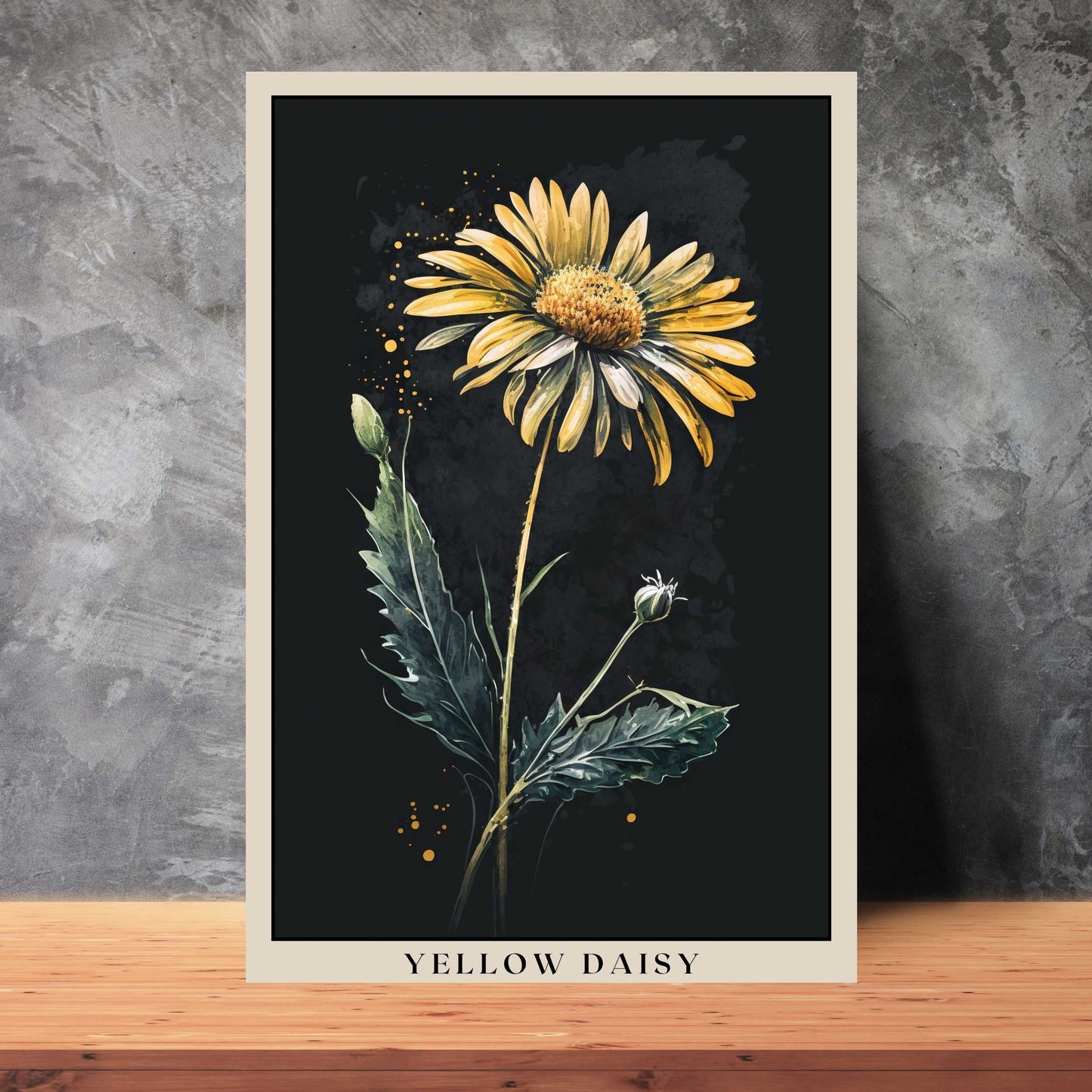 Yellow Daisy Poster | S01