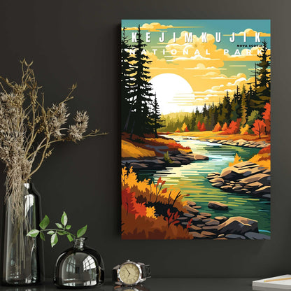 Kejimkujik National Park Poster | S01