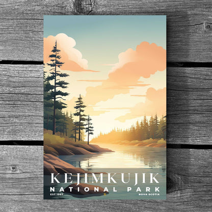 Kejimkujik National Park Poster | S03