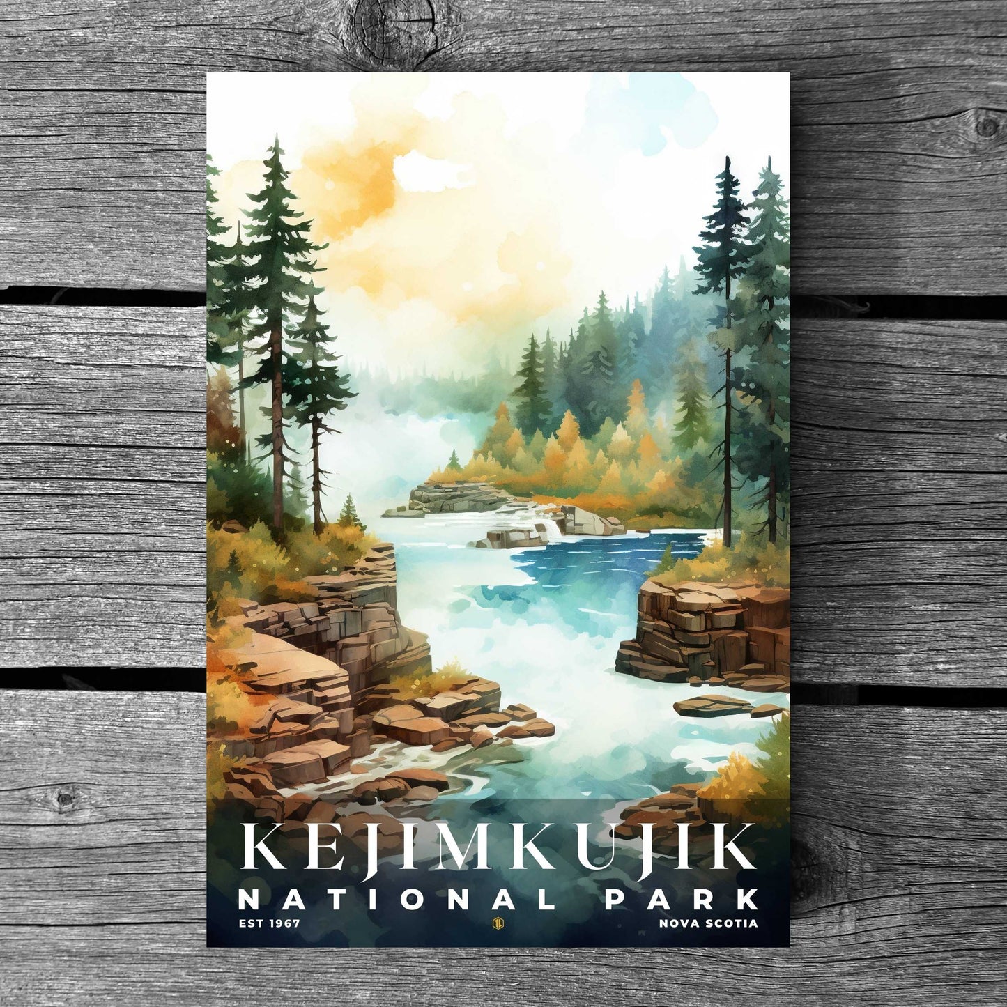Kejimkujik National Park Poster | S08