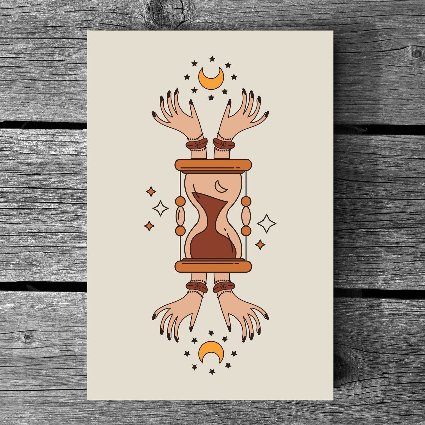 Boho Abstract Poster #18 | S01
