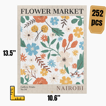 Nairobi Flower Market Puzzle | S01