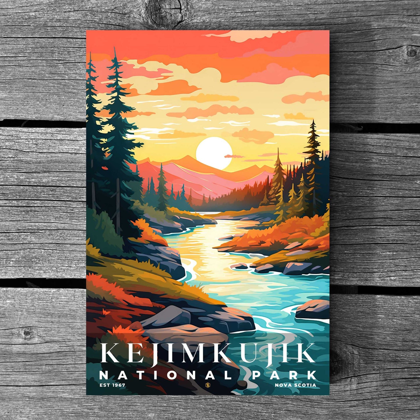 Kejimkujik National Park Poster | S05