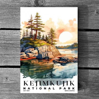 Kejimkujik National Park Poster | S04