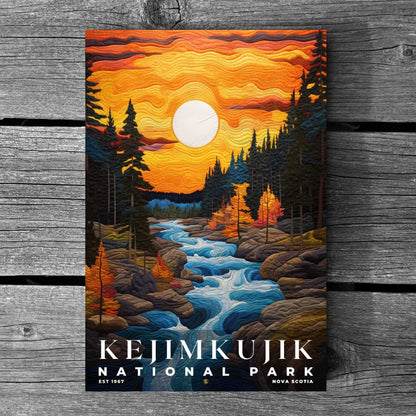 Kejimkujik National Park Poster | S09