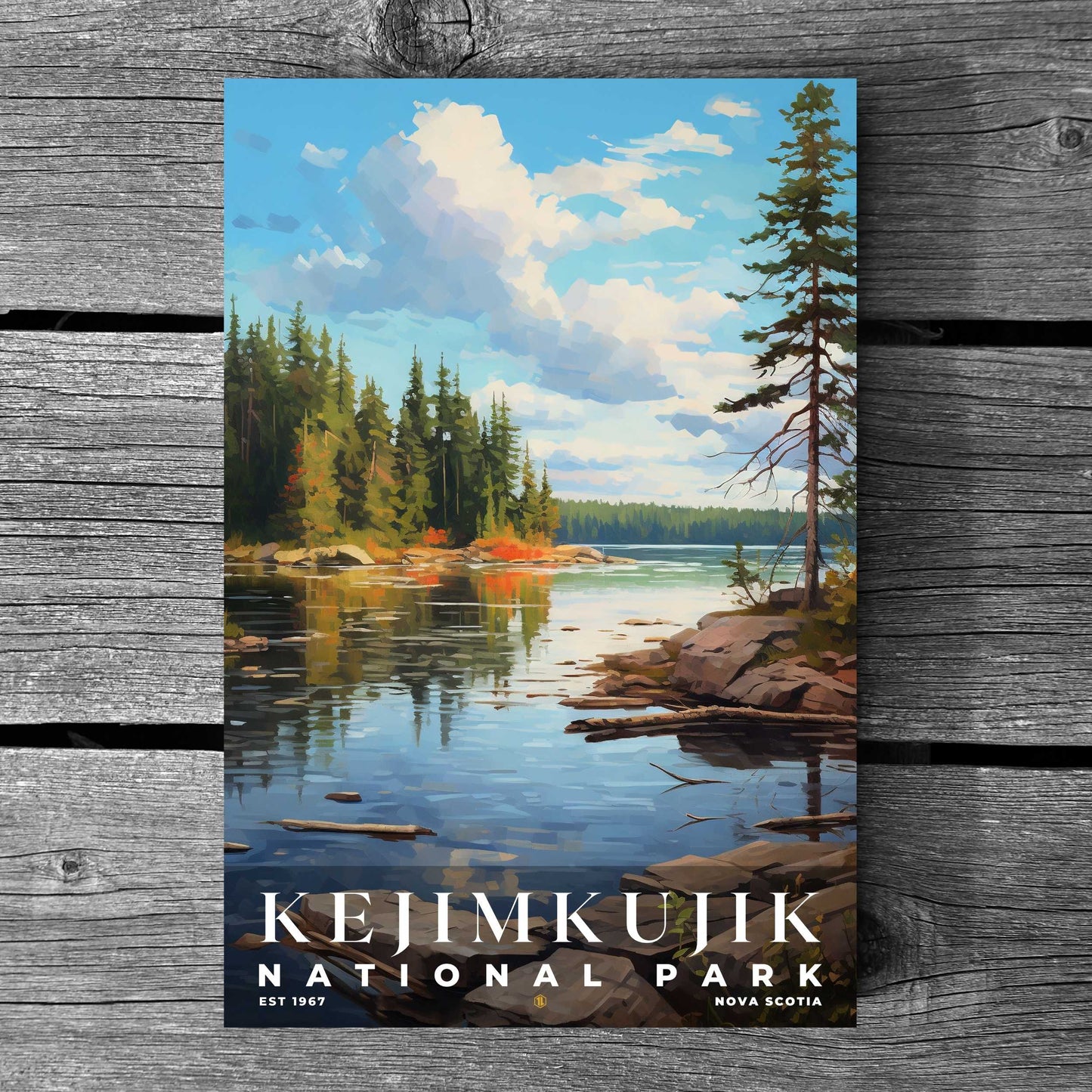 Kejimkujik National Park Poster | S06