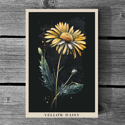 Yellow Daisy Poster | S01