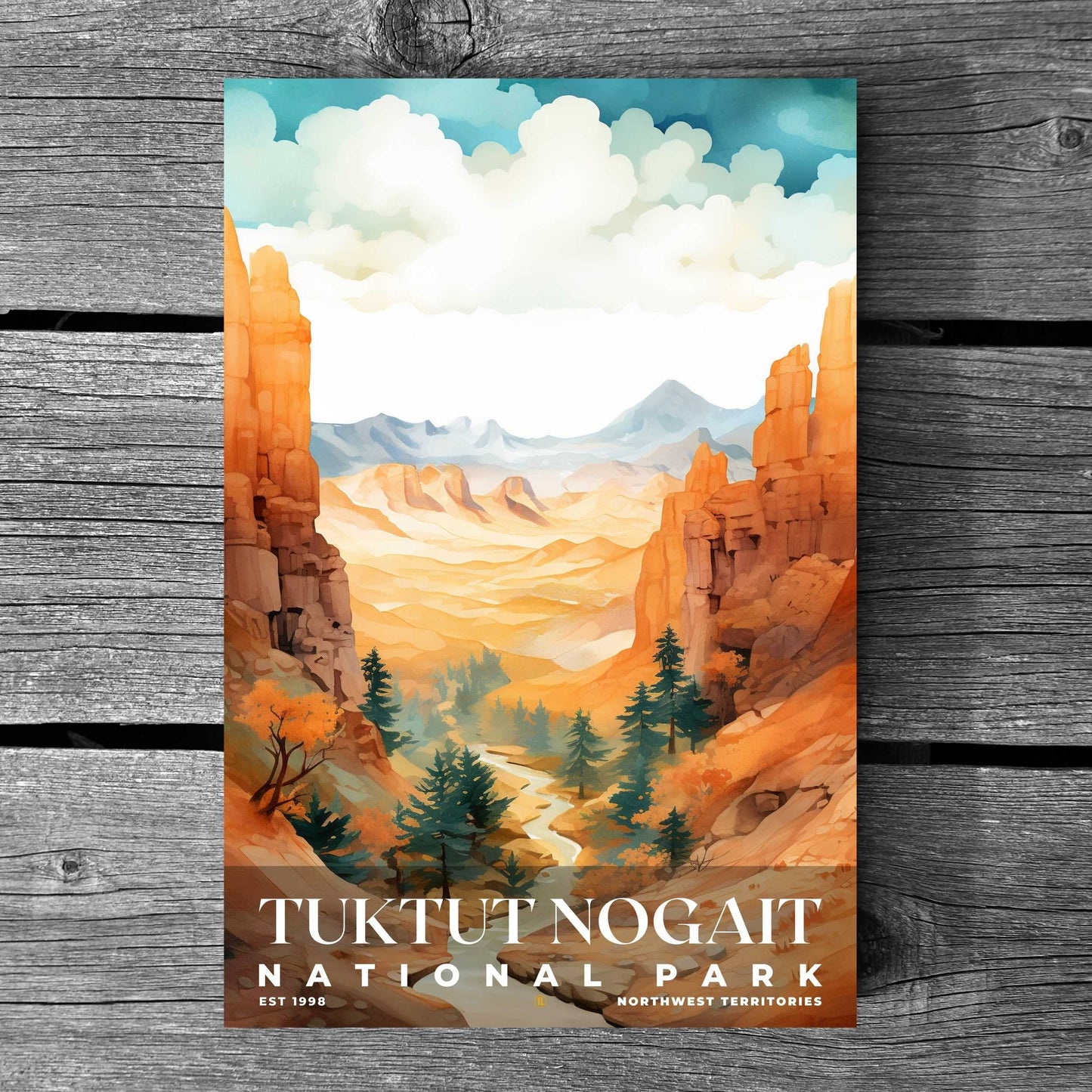 Tuktut Nogait National Park Poster | S08