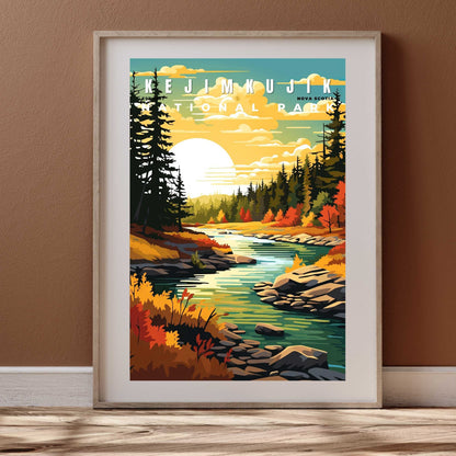 Kejimkujik National Park Poster | S01