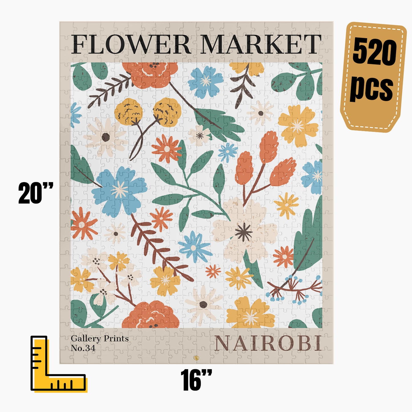 Nairobi Flower Market Puzzle | S01