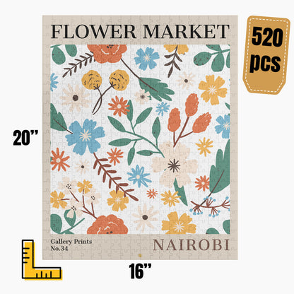 Nairobi Flower Market Puzzle | S01
