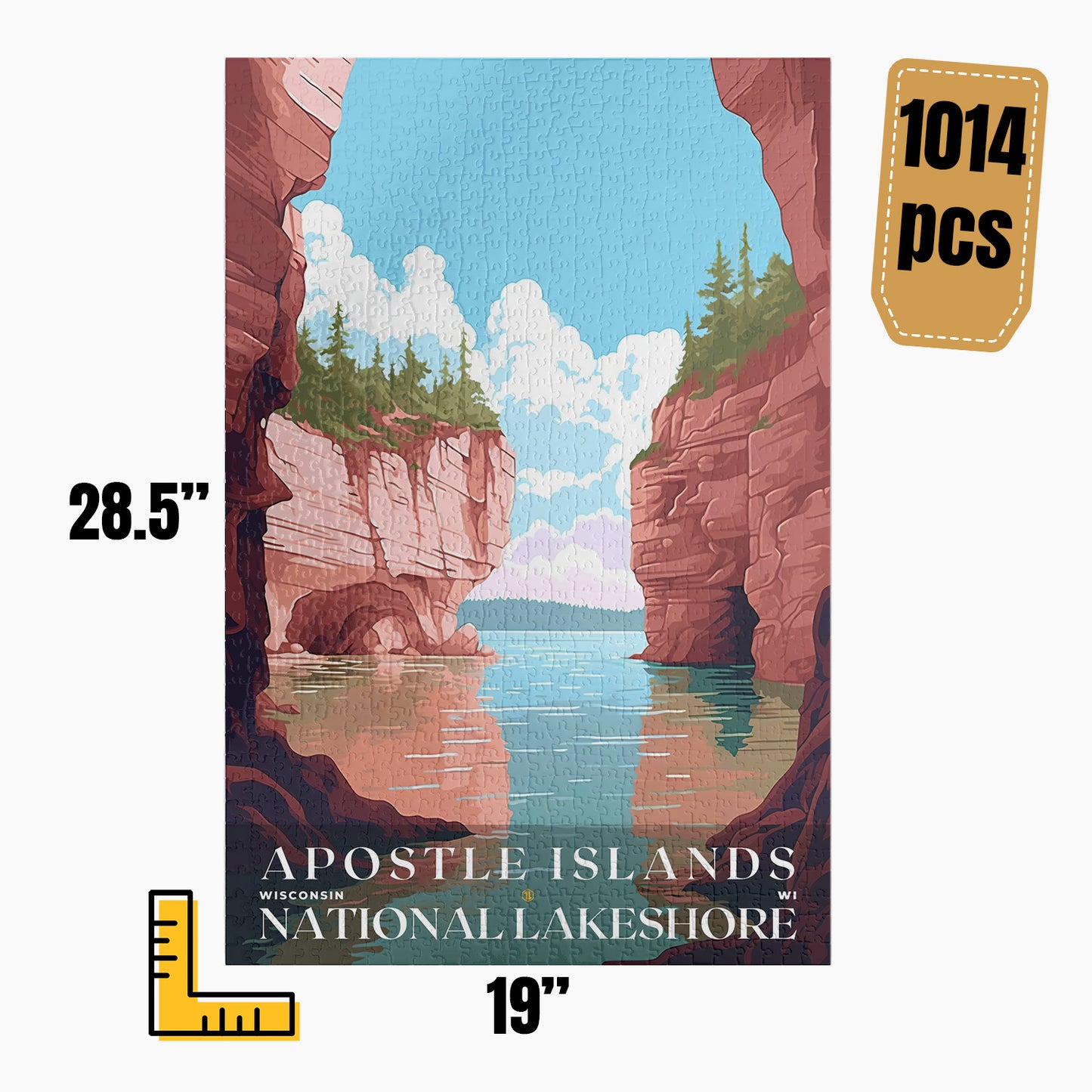 Apostle Islands National Lakeshore Puzzle | US Travel | S01