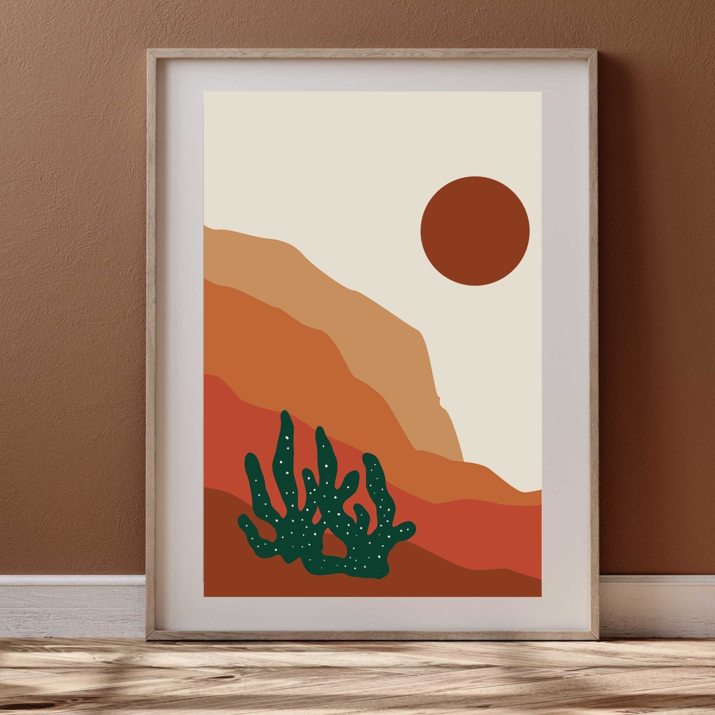 Boho Landscape Poster #02 | S01