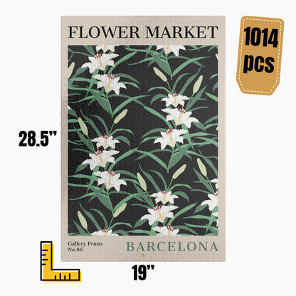 Barcelona Flower Market Puzzle | S02
