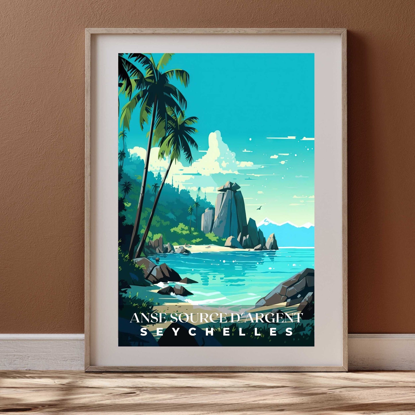 Anse Source DArgent Poster | S01