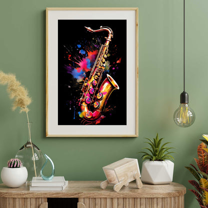 Saxophone Poster | S01