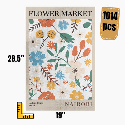 Nairobi Flower Market Puzzle | S01