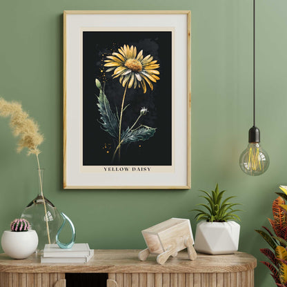 Yellow Daisy Poster | S01