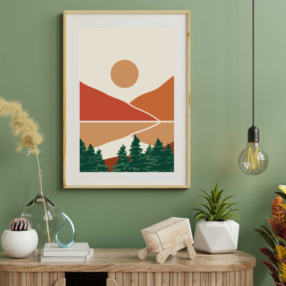 Boho Landscape Poster #18 | S01