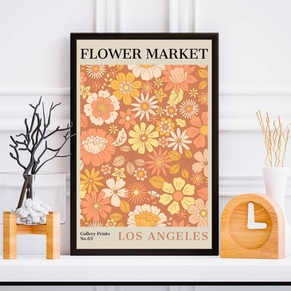 Los Angeles Flower Market Poster | S02