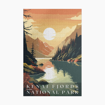 Kenai Fjords National Park Puzzle | US Travel | S01