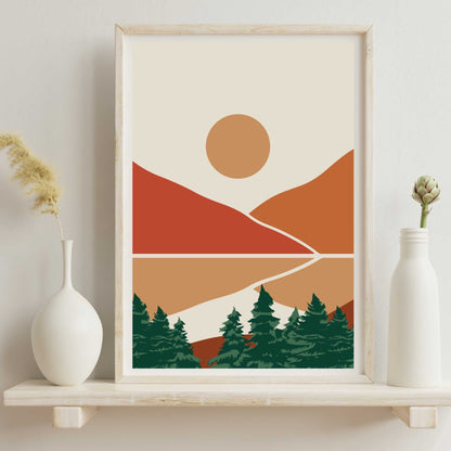 Boho Landscape Poster #18 | S01