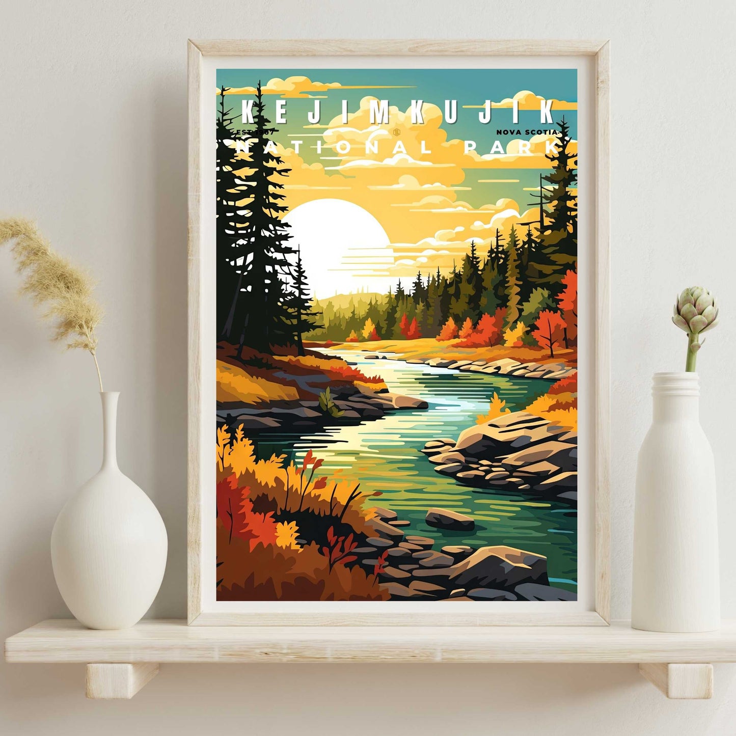 Kejimkujik National Park Poster | S01