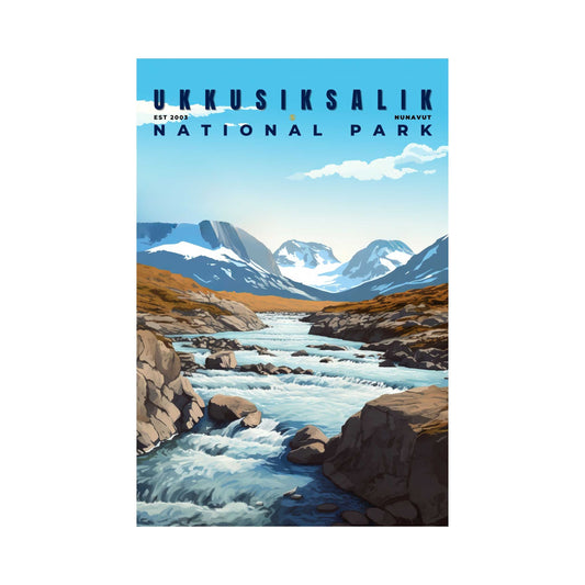 Ukkusiksalik National Park Poster | S01