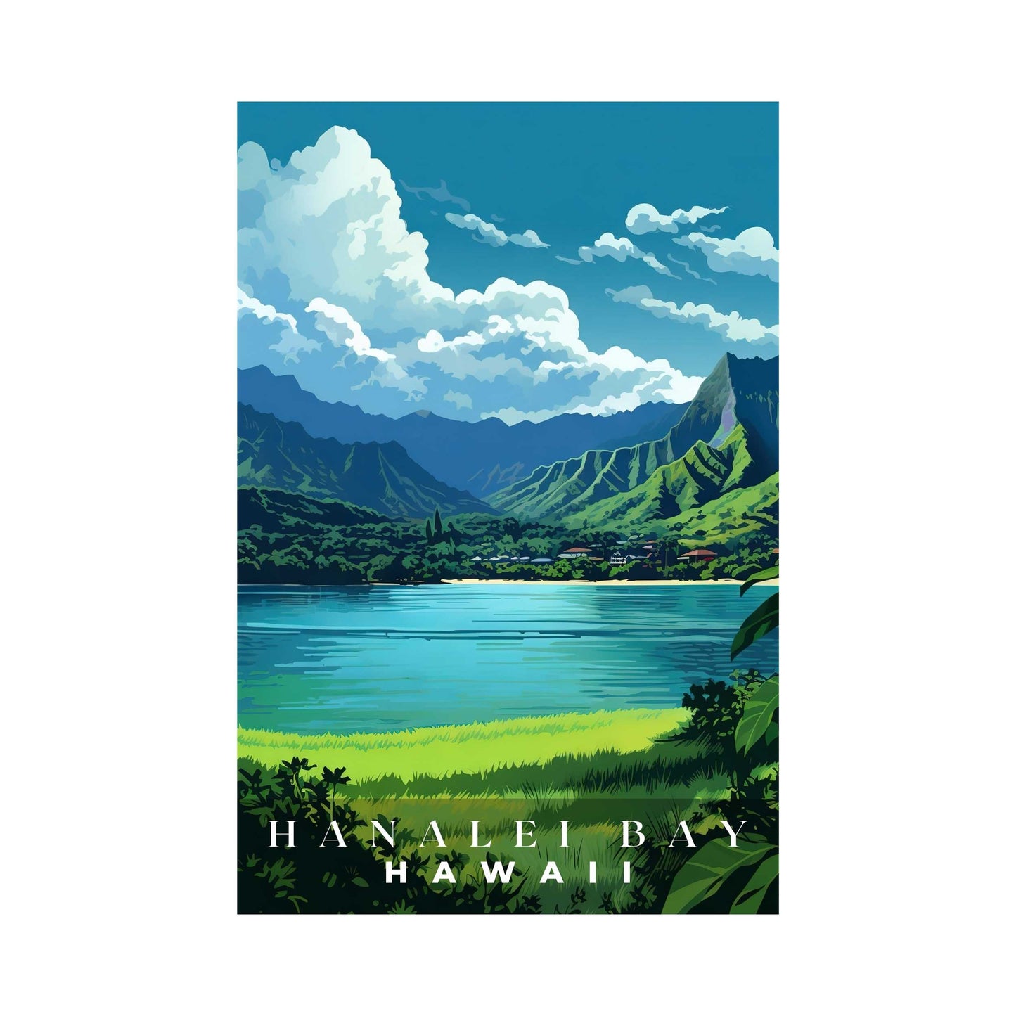 Hanalei Bay Poster | S01