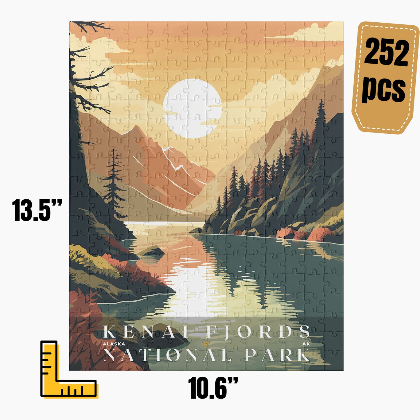 Kenai Fjords National Park Puzzle | US Travel | S01