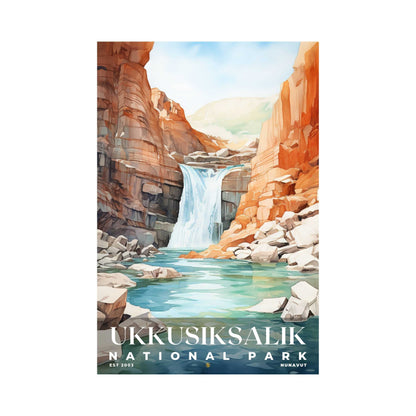 Ukkusiksalik National Park Poster | S08